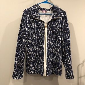 Lilly Pulitzer Zip Up Jacket